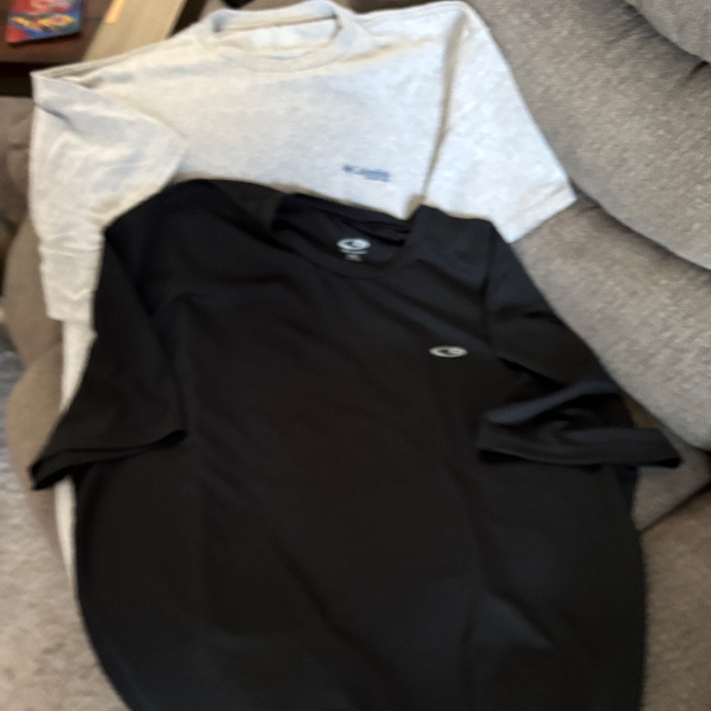 C9 by Champion Black and Gray Short Sleeve Tees